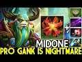 MIDONE [Natures Prophet] When Pro Mass Gank is Nightmare Raid Boss 7.23 Dota 2