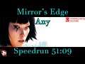 Mirror's Edge - Any% Speedrun 51:09