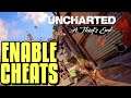 Uncharted 4 How to Enable Cheats (Infinite Ammo, No Gravity, etc.)