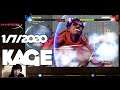 【BeasTV Highlight】1/7/2020 Street Fighter V カゲ Kage