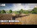 Grizzly Mountain Timelapse #98 Harvesting wheat & canola, Farming Simulator 19 Seasons