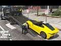 GTA 5 Real Life Mod #164 New Police Rollback Tow Truck Towing Illegally Parked Vehicles