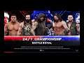 WWE 2K19 Randy Orton VS Styles,Ricochet,Elias,EC3 5-Man Battle Royal Match WWE 24/7 Title