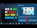 How to Disable or Hide 'Meet Now' on Windows 10 | How to Uninstall or Remove Meet Now Windows 10!