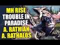 Monster Hunter Rise | Trouble in Paradise (Apex Rathian & Apex Rathalos Event)