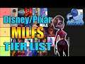 Disney/Pixar MILFS Tier List