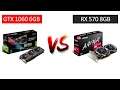 GTX 1060 6GB vs RX 570 8GB - i5 9600k OC - Gaming Comparisons