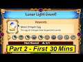 Lunar Light Event Part 2 First 30 Mins Merge Dragons Gameplay