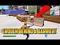 Crouch Behind A Barrier Location in FortNite Chapter 3!