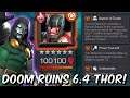 Doctor Doom RUINS Act 6.4 Beta Thor Boss Fight! - Beast Mode One Shot - Marvel Contest of Champions