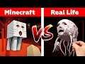 MINECRAFT GHAST IN REAL LIFE! Minecraft vs Real Life animation