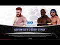 WWE 2K20 Sheamus VS Apollo Crews,Chad Gable 1 VS 2 Handicap Tag Match