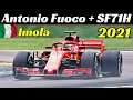 Antonio Fuoco Test the 2018 Ferrari F1 SF71H - September 17, 2021 - Imola -  V6 Turbo Sound!