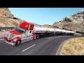 ATS Mods 1 35 Lonestar Tunning LA RUMOROSA MÉXICO Carretera extrema Triple Remolque Tijuana