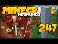 FARM DE ABELHAS e TORRE DE ARGILA! // Meu Mundo #247 // Minecraft