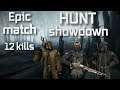 Hunt ShowDown Epic match, 12 kills