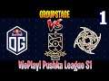 OG vs NiP Game 1 | Bo3 | Group Stage WePlay! Pushka League S1 Division 1 | DOTA 2 LIVE