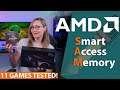 How to Enable SAM & Benchmarks (11 Games Tested)