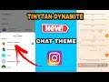 How To Set TinyTAN - Dynamite Chat Theme On Instagram (New Update Theme ) Instagram