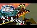 Jimmy Neutron Boy Genius All Bosses | Boss Fights  (PS2, Gamecube)