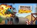 🔴 Mit Vollgas über selbstgebaute Rampen 🌉 Bridge Constructor: Stunts (Blind) (PS4) [#1]