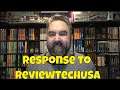 My Response to ReviewTechUSA