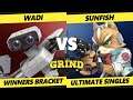 The Grind 142 Winners Bracket - WaDi (ROB) Vs. Sunfish (Fox) Smash Ultimate - SSBU