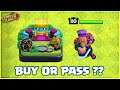 BUY OR PASS THE NEW KING SKIN & SCENERY IN CLASH OF CLANS