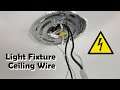 Light Fixture Ceiling Wire