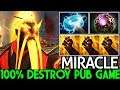 MIRACLE [Ember Spirit] Pro 100% No Mercy Destroy Pub Game 7.23 Dota 2