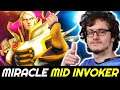 MIRACLE Mid Invoker — Hard Game vs Manta Build Axe