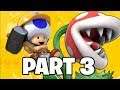 Super Mario Maker 2 - Story Mode Walkthrough Part 3 NO Jumping Challenge uh OH! (Nintendo Switch)