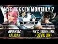 [Tekken 7] Awardz vs NYC_Dogbone - NYC Tekken Monthly #7
