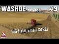WASHOE Nevada, #3, BIG field, small CASE! Farming Simulator 19, PS4, Let's Play.