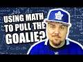 When is the Right Time to Pull the Goalie? / NHL ADVANCED STATS
