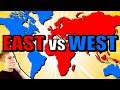 EAST vs WEST - Who wins? | Age of Civilization 2