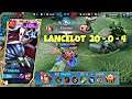Lancelot MANIAC 20 kill NO DEAT | Lancelot Gameplay Best Build