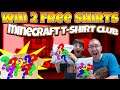 Minecraft Tshirt Club Review (Dec/Jan) + GIVING AWAY 2 FREE MINECRAFT SHIRTS