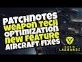 New Feature! Weapon Tech Items | Anti/Aircraft Fixes | Optimizations: Infinite Lagrange Patchnotes