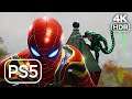 Spider-Man vs Scorpion Boss Fight [PS5™4K HDR Ray Tracing] Gameplay