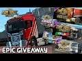 WE ARE GIVING IT ALL AWAY !! 1 GAME, 5 MAPS | FTG LOGISTICS CONVOY | EURO TRUCK SIMULATOR 2