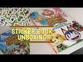 Animal Crossing Sticker Book Unboxing