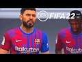 FIFA 22 PS5 AGUERO Welcome to FC BARCELONA | MOD Ultimate Difficulty Career Mode HDR Next Gen