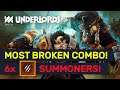 'Game Breaking OP!' Combo Builds! 6 Savage 4 Summoner Trolls Is GG! | Dota Underlords