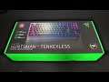 Razer Huntsman V2 TKL Mechanical Keyboard Unboxing - ASMR (With Typing/Sound Test)