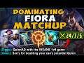 THE #1 QUINN SHOWS YOU HOW TO DESTROY FIORA AND 1V9 CARRY *ANY* GAME (NEVER FF!) - League of Legends