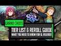 7DS Reroll Guide and Tier List!  Who to Invest Into Early! - Seven Deadly Sins Grand Cross