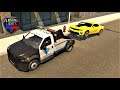 Flashing Lights #8 Police Tow Truck Update Towing Illegally Parked Cars