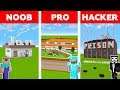 Minecraft NOOB vs PRO vs HACKER : PRISON ESCAPE CHALLENGE - Minecraft Animation