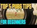 TOP 5 TIPS FOR BEGINNERS // PUBG Xbox One & PS4